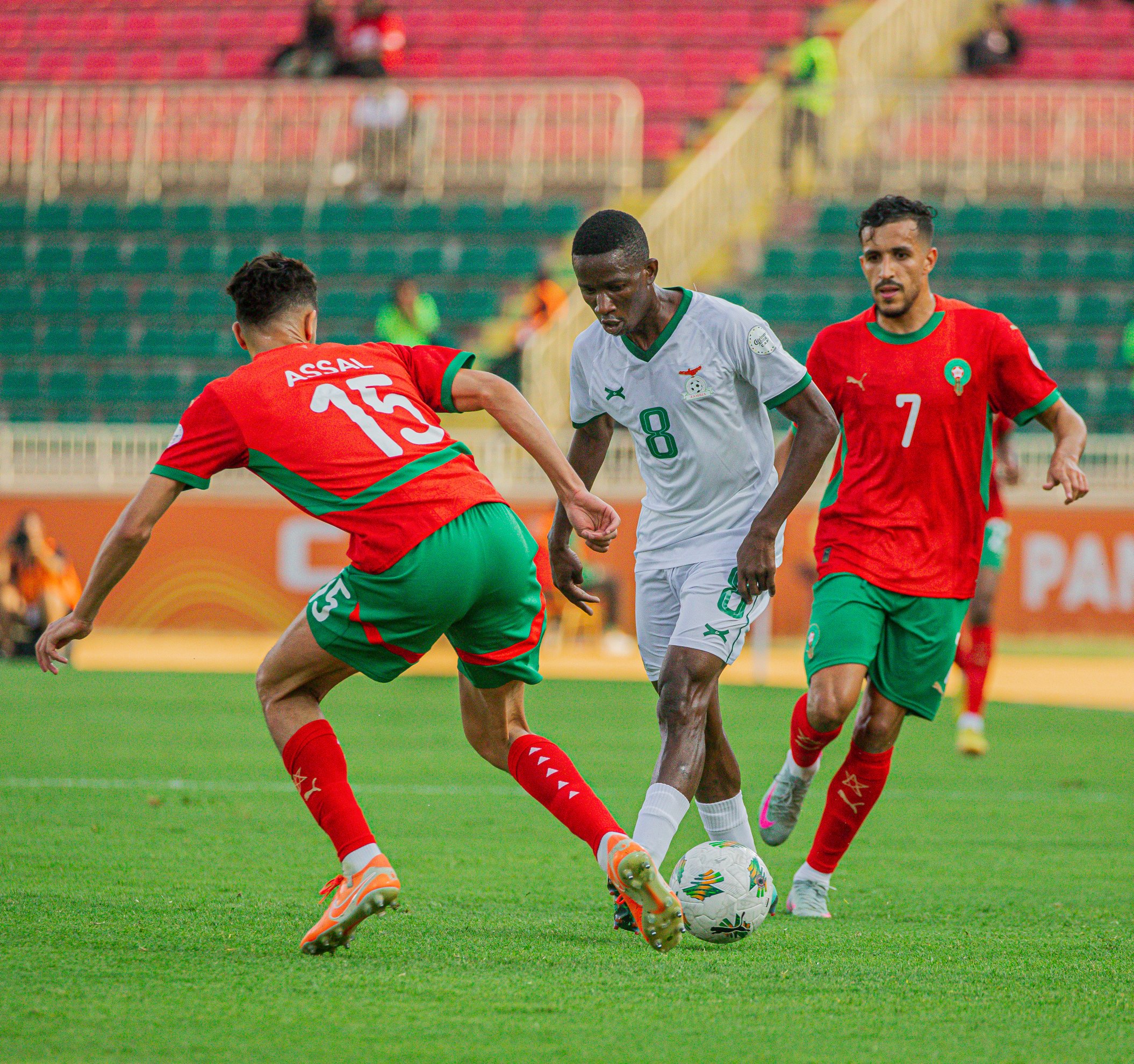 CHAN 2025 – Le Maroc renoue avec la victoire face à la Zambie (3–1)