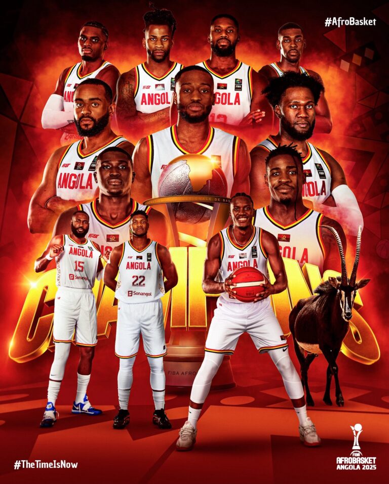 Angola Célèbre Son 12e Sacre à Domicile à l’AfroBasket 2025