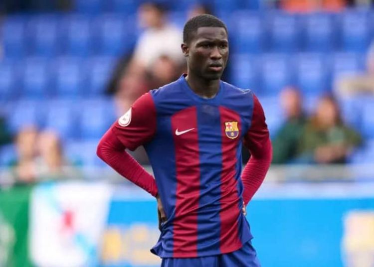 Le Défenseur Sénégalais Mamadou Mbacke du Barça Atlètic Ciblé par plusieurs clubs