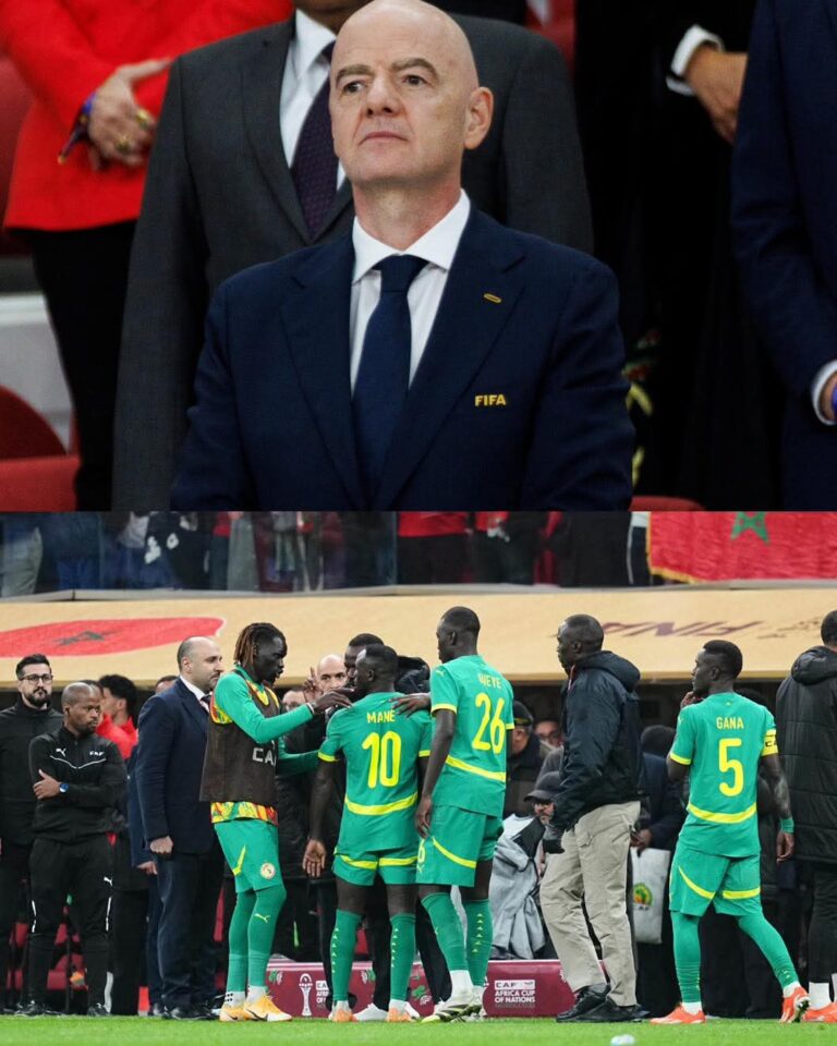 Infantino fustige l’attitude des Lions : la FIFA hausse le ton après les incidents de la finale
